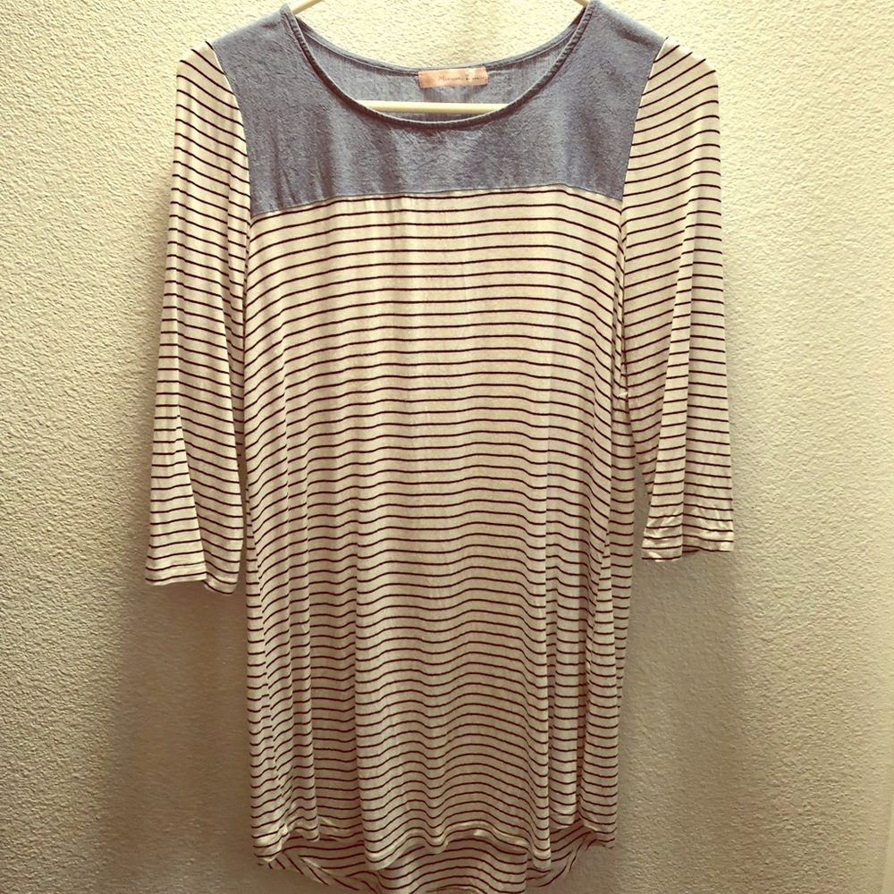 Minimi Striped Maternity Top